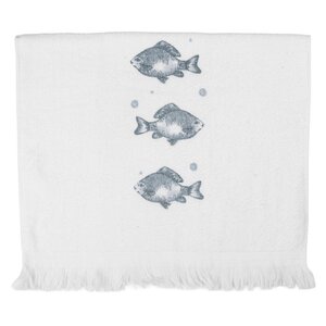 Clayre & Eef Gästetuch Fishes