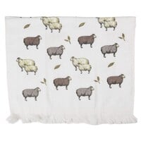 Clayre & Eef Guest towel Sheep
