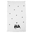 Guest towel Cats black/white