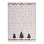 Clayre & Eef Tea towel Christmas