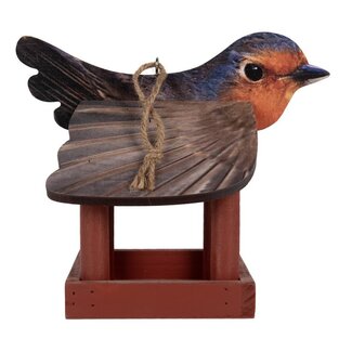 Clayre & Eef Futterstation Wood Bird