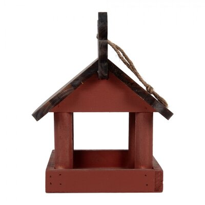 Clayre & Eef Bird feeder Wood Bird