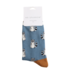 Miss Sparrow Mens Socks Bamboo Racoons denim