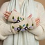 Handwarmer Flowers beige