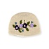 Sjaal met Verhaal Beanie Flowers beige
