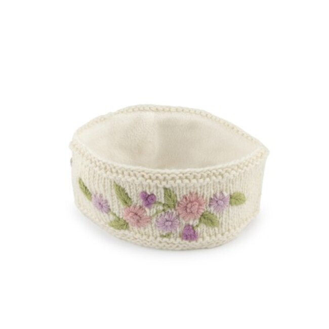 Headband Flowers crème