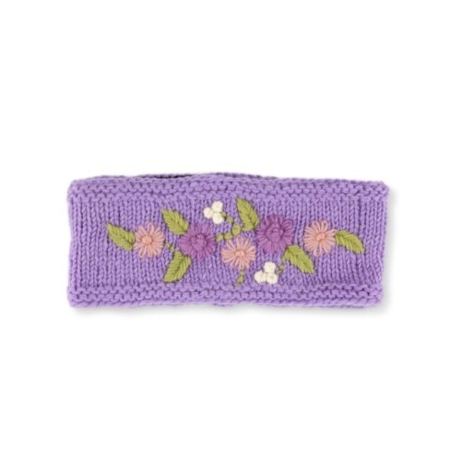 Headband Flowers lilac
