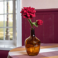 Sjaal met Verhaal Filzblume Dahlia XL wijnrood