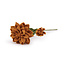 Felt Flower Dahlia XL okergeel