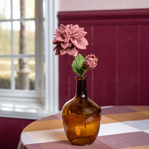 Sjaal met Verhaal Felt Flower Dahlia XL blush