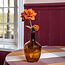 Filzblume Dahlia XL cognac