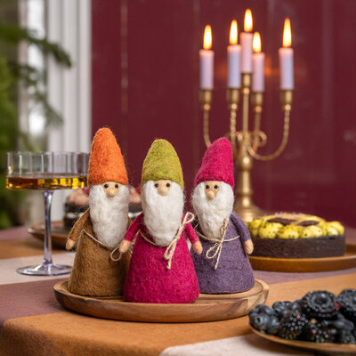 Sjaal met Verhaal Felt Decoration Kabouter Indian Summer