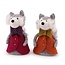Felt Decoration Wolf Indian Summer