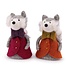 Sjaal met Verhaal Felt Decoration Wolf Indian Summer