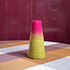 Sjaal met Verhaal Felt Vase Medium burgundy/lichtgroen