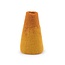 Felt Vase Small cognac/okergeel