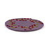 Sjaal met Verhaal Filz-Untersetzer 35 cm rond Bes Rood