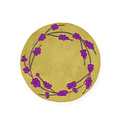 Sjaal met Verhaal Filz-Untersetzer 35 cm rond Callicarpa