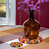 Sjaal met Verhaal Filz-Untersetzer 10 cm rond Bolletjes Indian Summer (Set of 4)