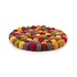 Sjaal met Verhaal Felt coaster 20 cm rond Bolletjes Indian Summer