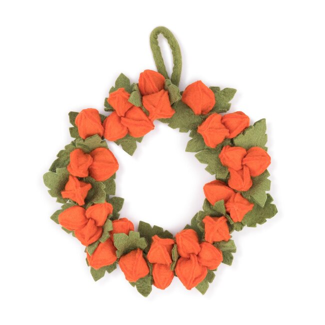 Wreath Physalis Lampion