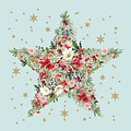 Paperproducts Design Papierservietten Beautiful Christmas Star blue