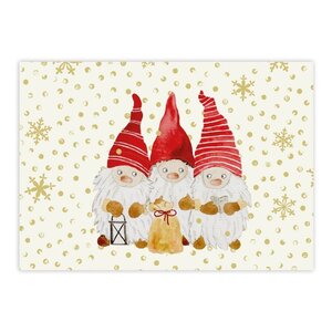 Paperproducts Design Karte Stars & Snowflakes