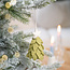 Filz Weihnachtshänger Kerstboom lichtgroen
