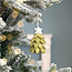 Sjaal met Verhaal Felt Christmas Hanger Kerstboom lichtgroen