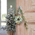 Sjaal met Verhaal Felt Christmas Hanger Krans Viltballetjes Winterwonderland Small