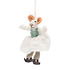 Sjaal met Verhaal Felt Christmas Hanger Muis Kunstschaatster