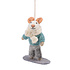 Sjaal met Verhaal Felt Christmas Hanger Muis Snowboarder