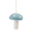 Sjaal met Verhaal Felt Christmas Hanger Paddenstoel ijsblauw