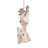 Sjaal met Verhaal Felt Christmas Hanger Rendier wit