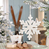 Sjaal met Verhaal Felt Christmas Hanger Sneeuwvlok Medium