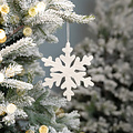Sjaal met Verhaal Felt Christmas Hanger Sneeuwvlok Medium