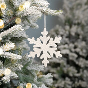 Sjaal met Verhaal Felt Christmas Hanger Sneeuwvlok Medium