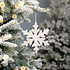 Sjaal met Verhaal Felt Christmas Hanger Sneeuwvlok Medium