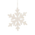 Sjaal met Verhaal Felt Christmas Hanger Sneeuwvlok Medium