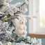 Filz Weihnachtshänger Winter Eekhoorn wit