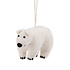 Sjaal met Verhaal Felt Christmas Hanger Winter IJsbeer
