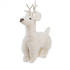 Sjaal met Verhaal Felt Christmas Hanger Winter Rendier wit