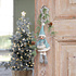 Sjaal met Verhaal Felt Christmas Hanger Winterfee ijsblauw
