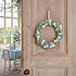Sjaal met Verhaal Christmas Wreath Viltballetjes Winterwonderland