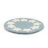 Sjaal met Verhaal Felt coaster 35 cm rond Kerstster ijsblauw