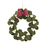 Filz Weihnachtshänger Krans Mistletoe met Strik