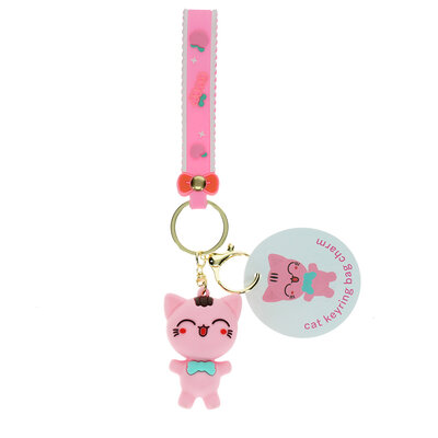 Rex London Keyring bag charm Cat