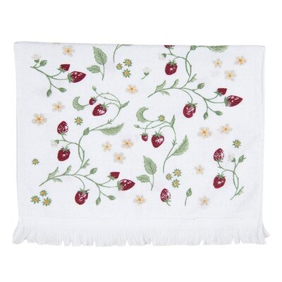Clayre & Eef Guest towel Strawberry