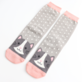Miss Sparrow Socks Bamboo Cool Cat light grey