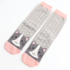 Miss Sparrow Socks Bamboo Cool Cat light grey